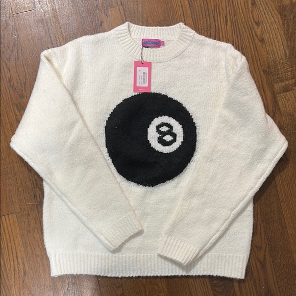 Magic 8 Oversized Chunky Knit Sweater - Picture 3 of 11
